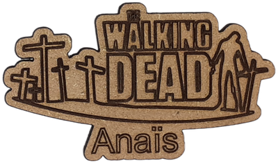 Magnet - The Walking Dead personnalisable